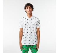 Lacoste Crocodile Polo Shirt Blanc XS Male