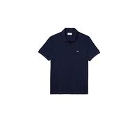 Lacoste Polo DH2050 – Piqué coton Pima, manches courtes, 2 boutons – Homme Marine M