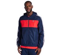Lacoste Diamond Weave Colorblock Homme - Vestes Zippees, Marine - Taille XL - Poly Woven Navy XL