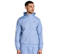 Lacoste Diamond Weave Homme - Vestes Zippees, Bleu - Taille S Blue