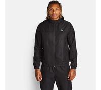 Lacoste Diamond Weave Hooded Homme - Vestes Zippees, Noir - Taille XL Black XL