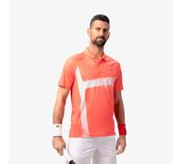 Lacoste Djokovic Polo Hommes-Corail,Blanc