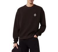 Lacoste - Double Face Piqué Badge SweaT-shirt - Homme - Sweatshirts et sweats à capuche - Brun - Taille: S