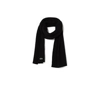 Lacoste Echarpe Mixte Noir Taille unique