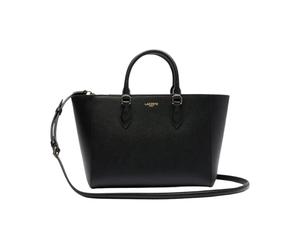 Lacoste - Elysees Lucky Bag Sac en Cuir - Femme - Sacs - Noir - Taille: ONE Size