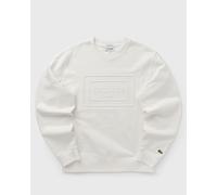 Lacoste Embossed Fleece Sweatshirt men Sweatshirts white taille: S