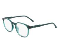 Lacoste Enfant L3632 315 Montures optiques Plastique Vert Ronde Photochromatique Photochromatique