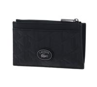 LACOSTE étui pour carte de crédit Nomogramme Zip Credit Card Holder Noir