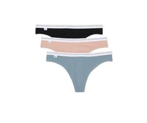 Lacoste Femme 8f1341 string, Noir/Alliage-cachemire, L EU