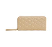 Lacoste, Femme, Accessoires, Brun, Taille: ONE Size Large Portefeuille Crocodelle en Cuir