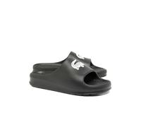 Lacoste Femme Croco Chausson, Noir/Blanc, 39.5 EU