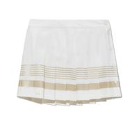 Lacoste, Femme, Jupes, Blanc, Taille: 40 FR Runway Pleated Mini Skirt
