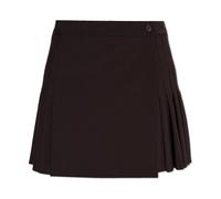 Lacoste, Femme, Jupes, Brun, Taille: 40 FR Mini-jupe portefeuille plissée