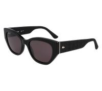 Lacoste Femme L6047S 001 Des lunettes de soleil Acétate Noir Au carré Normale