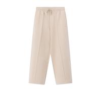 Pantalon long Lacoste Wide Fit Jersey beige femme - 40
