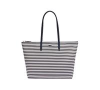 Lacoste, Femme, Sacs, Bleu, Taille: ONE Size Stripes Marine Farine Tote Bag