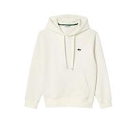 Lacoste, Femme, Sweatshirts et sweats à capuche, Beige, Taille: 44 FR Sweat à capuche en piqué coupe décontractée