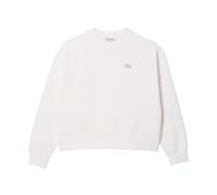 Sweatshirt Lacoste Logo blanc femme - 38