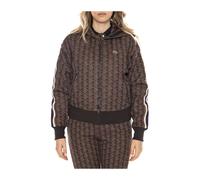 Lacoste, Femme, Sweatshirts et sweats à capuche, Brun, Taille: 36 FR SweaT-shirt zippé