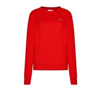 Lacoste, Femme, Sweatshirts et sweats à capuche, Rouge, Taille: 46 FR SweaT-shirt rouge à col rond classique