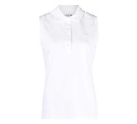 Lacoste, Femme, Tops, Blanc, Taille: 38 FR L.12.D Polo sans manches coupe slim