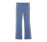 Lacoste - Flared Monogram Pantalons de survêtement - Femme - Pantalons - Bleu - Taille: 36 FR
