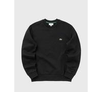 Lacoste Fleece Crew Neck Sweatshirt men Sweatshirts black taille: S