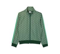 Lacoste - Giaccia Monogram - Homme - Sweatshirts et sweats à capuche - Vert - Taille: M