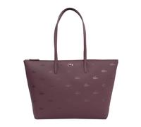Lacoste - Grand Cabas zippé - Femme - Sacs - Violet - Taille: ONE Size
