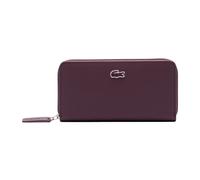 Lacoste - Grand portefeuille zippé L.12.12 Concept - Femme - Accessoires - Brun - Taille: ONE Size