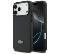 Lacoste HC Iconic - Coque en tissu piqué en polyuréthane pour iPhone 17 Pro Max, compatible avec MagSafe, protection contre les chutes, légère et confortable (iPhone 17 Pro Max)
