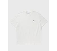 Lacoste Heavy Cotton and Linen PiquÒ Tee men Shortsleeves white taille: XL
