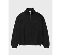 Lacoste Heavy Fleece Zipper Neck Sweatshirt men Half-Zips black taille: L