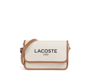Lacoste Heritage Canvas Sac bandoulière beige, coton, femme