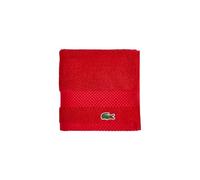 Lacoste Heritage Gant de Toilette 100% Coton Supima Formule 1, 33 cm x 33 cm - Très Absorbant, séchage Rapide, Doux, Essentiel pour Salle de Bain, Cadeau pour Toutes Les Occasions, Lavable en Machine
