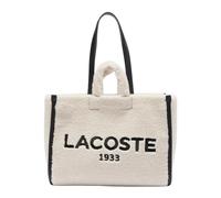 Lacoste - Heritage Large Tote - Femme - Sacs - Beige - Taille: ONE Size