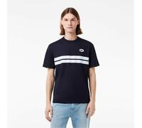 Lacoste Heritage Print T-Shirt Marine HDE S Male