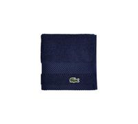 Lacoste Heritage Supima Gant de Toilette en Coton, Bleu Marine, 33 x 33 cm