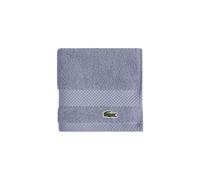 Lacoste Heritage Supima Gant de Toilette en Coton, Denim Clair, 33 x 33 cm