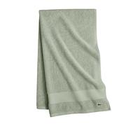 Lacoste Heritage Supima Serviette de bain en coton, aloès, 76,2 x 137,2 cm