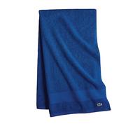 Lacoste Heritage Supima Serviette de bain en coton, bleu foncé (Surf Blue), 76,2 x 137,2 cm