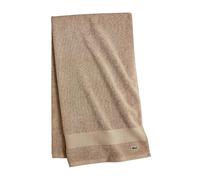 Lacoste Heritage Supima Serviette de Bain en Coton, Sable, 76,2 x 137,2 cm
