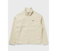Lacoste High Neck Sherpa Jacket men Fleece Jackets brown taille: S