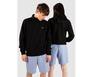 Lacoste High Neck Zipped Jersey Sweat noir S