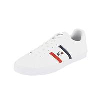 Lacoste Homme 45cma0055 Baskets vulcanisées, Blanc NVY Re, 44 EU