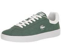 Lacoste Homme Baseshot 223 1 SMA Basket, Vert foncé/Blanc, 43 EU