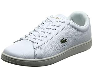 Lacoste Homme Carnaby Evo 0120 2 SMA Baskets, Blanc (WHT/BLK), 46 EU