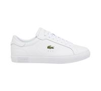 Lacoste, Homme, Chaussures, Blanc, Taille: 42 EU Powercourt Logo Baskets