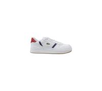 Lacoste, Homme, Chaussures, Blanc, Taille: 45 EU Baskets basses en cuir