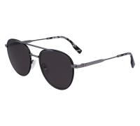 Lacoste Homme L258S 033 Lunettes de soleil Métal Fusil Gris Ronde Normale Normale